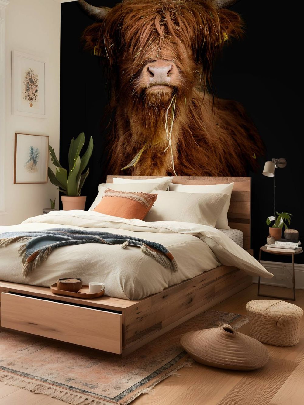 Portret Schotse hooglander