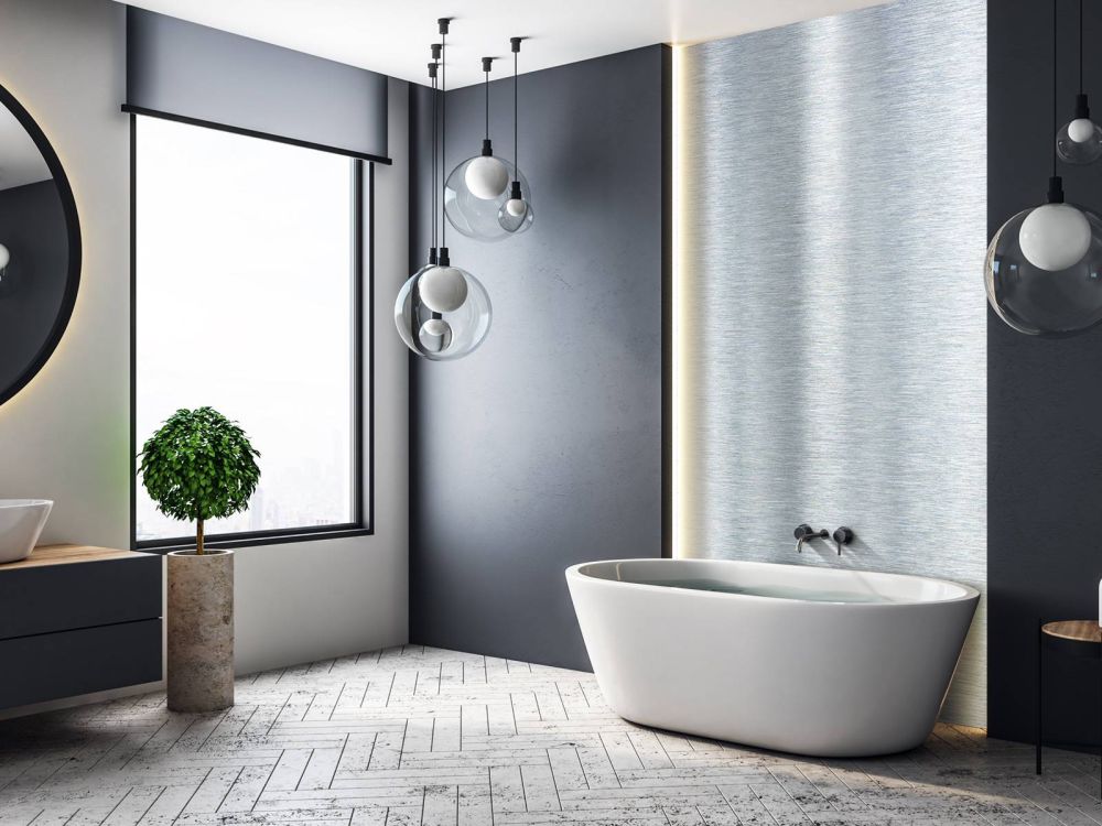 Geborstelde aluminium textuur