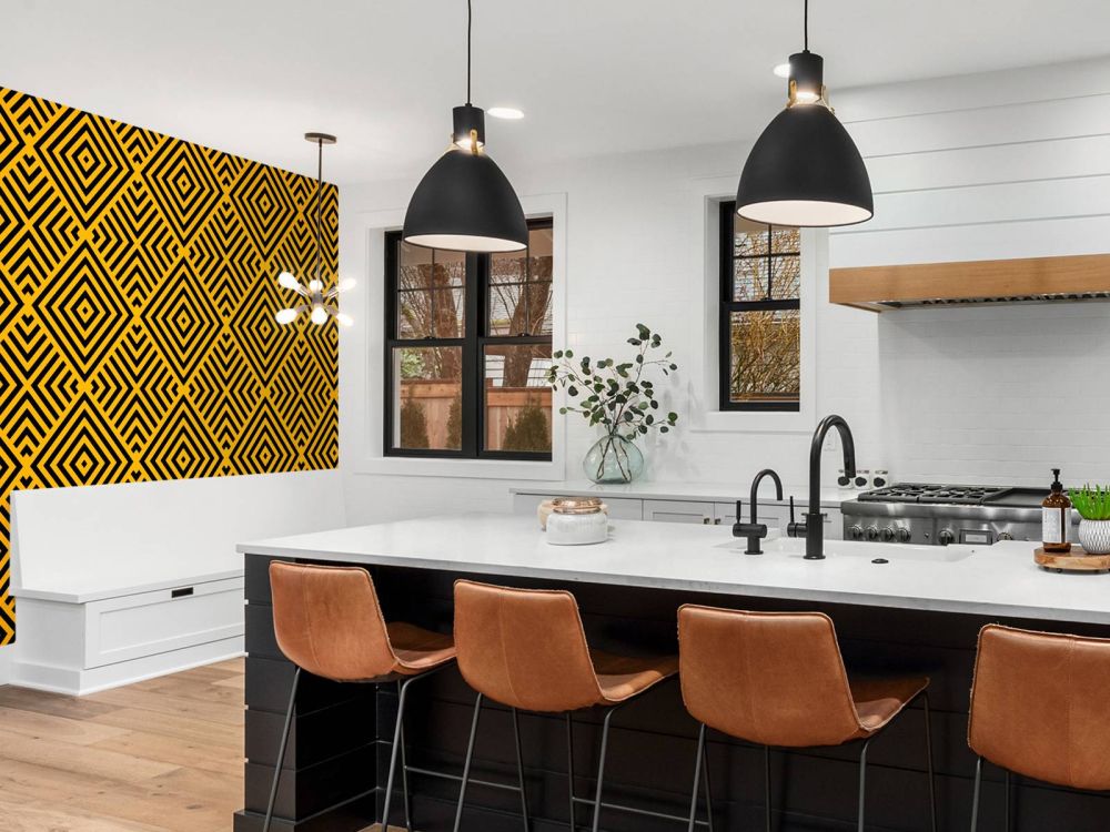 Zwart-gouden Art Deco