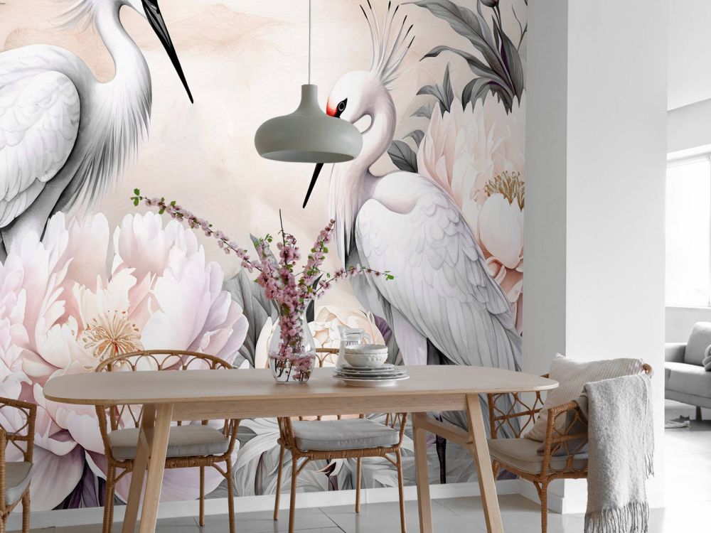 Storks Romance Pink