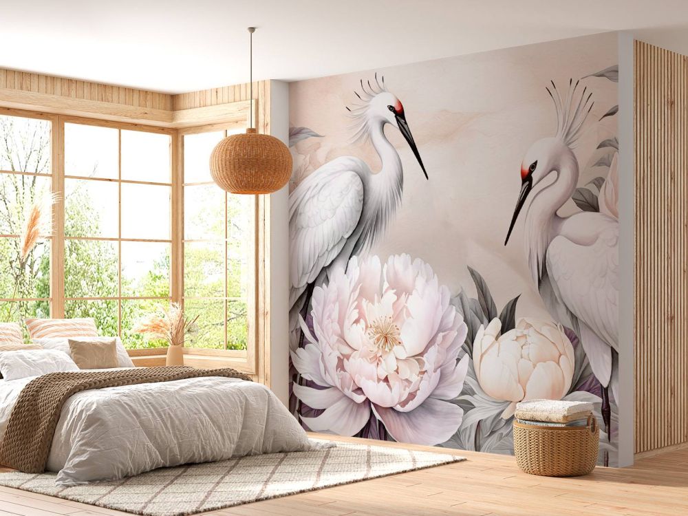 Storks Romance Pink