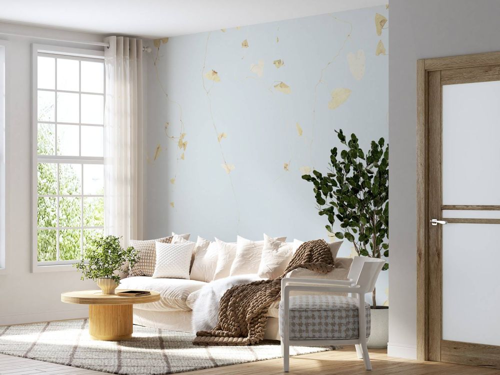Haagwinde takken - baby blauw