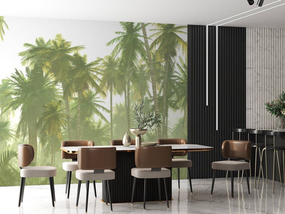 Mistige jungle