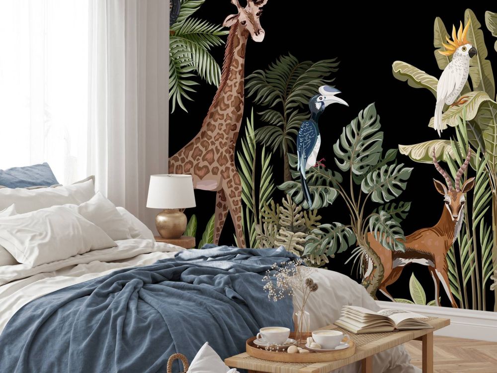 Verschillende jungle dieren