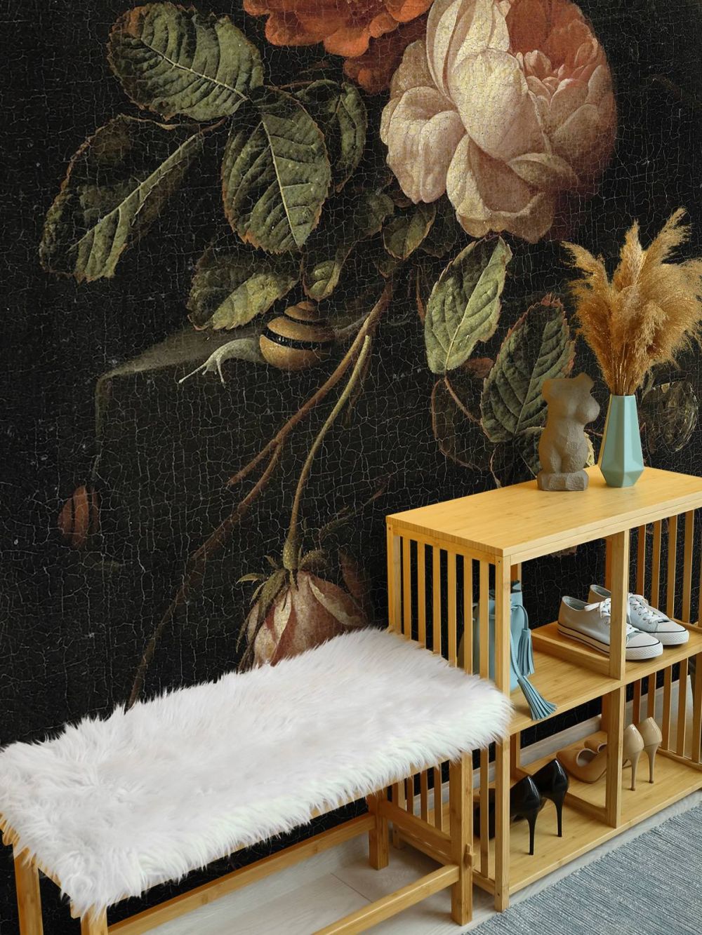 Stilleven met rozen
