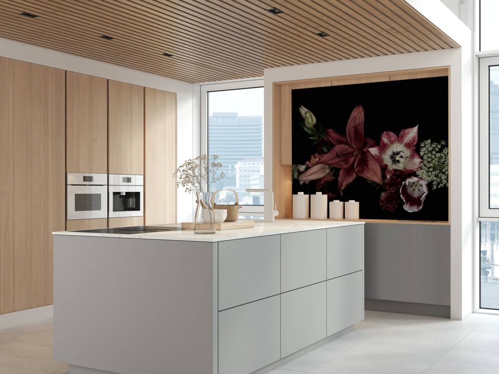 Samengestelde kleurrijke bloemen