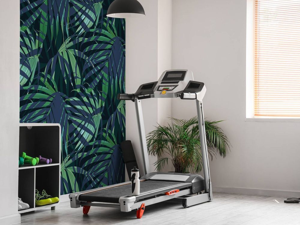 Groene palmbladeren