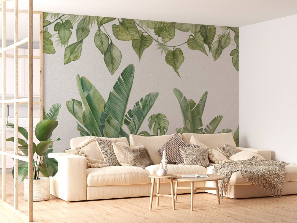 Tropische jungle planten