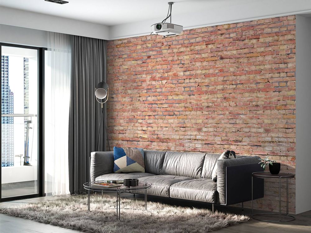 Oude bakstenen muur 