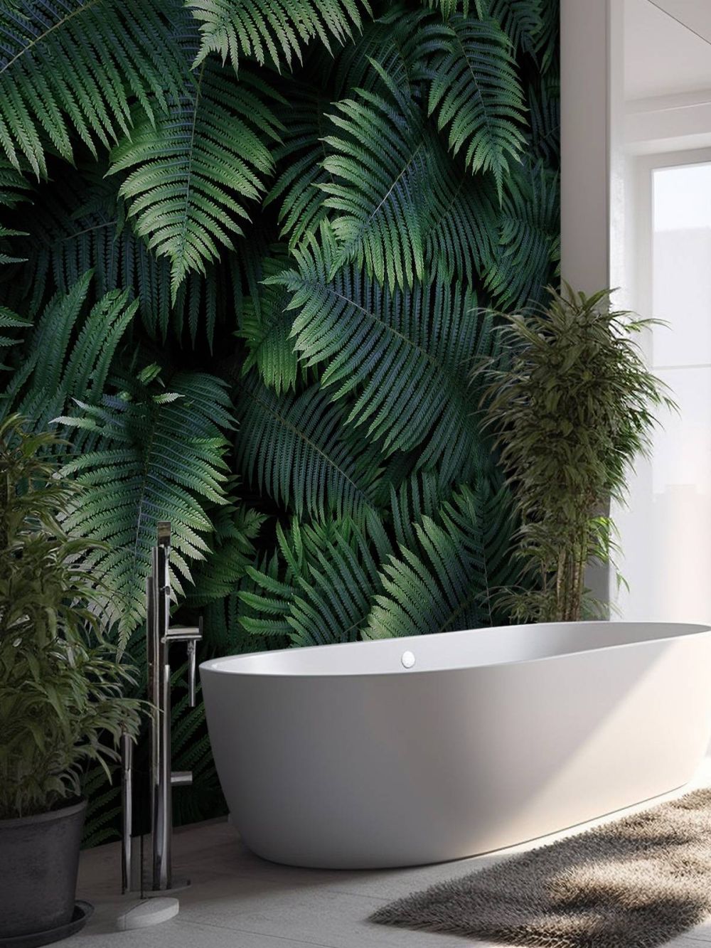 Grote palmbladeren