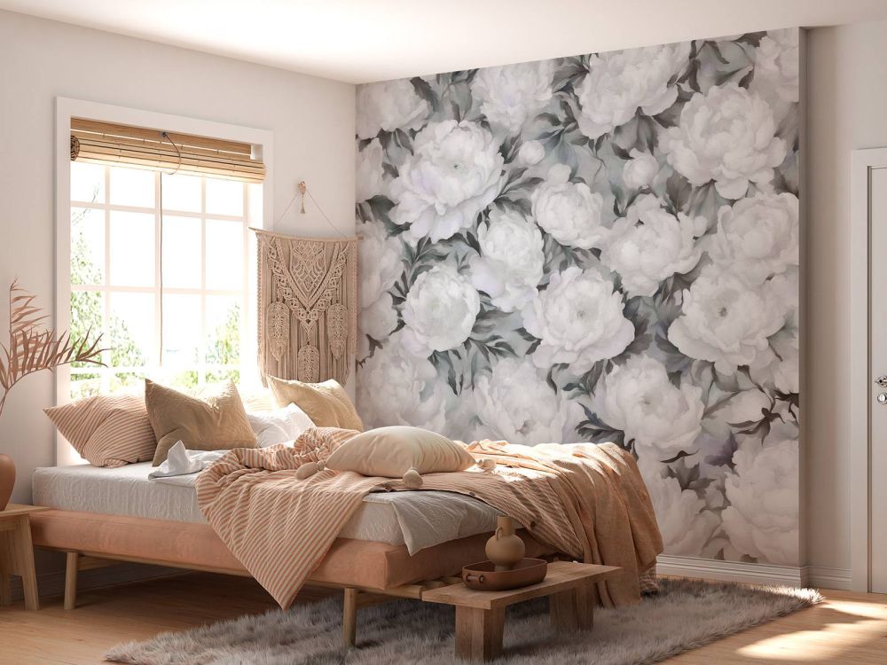 Peonie`s Wall Blue
