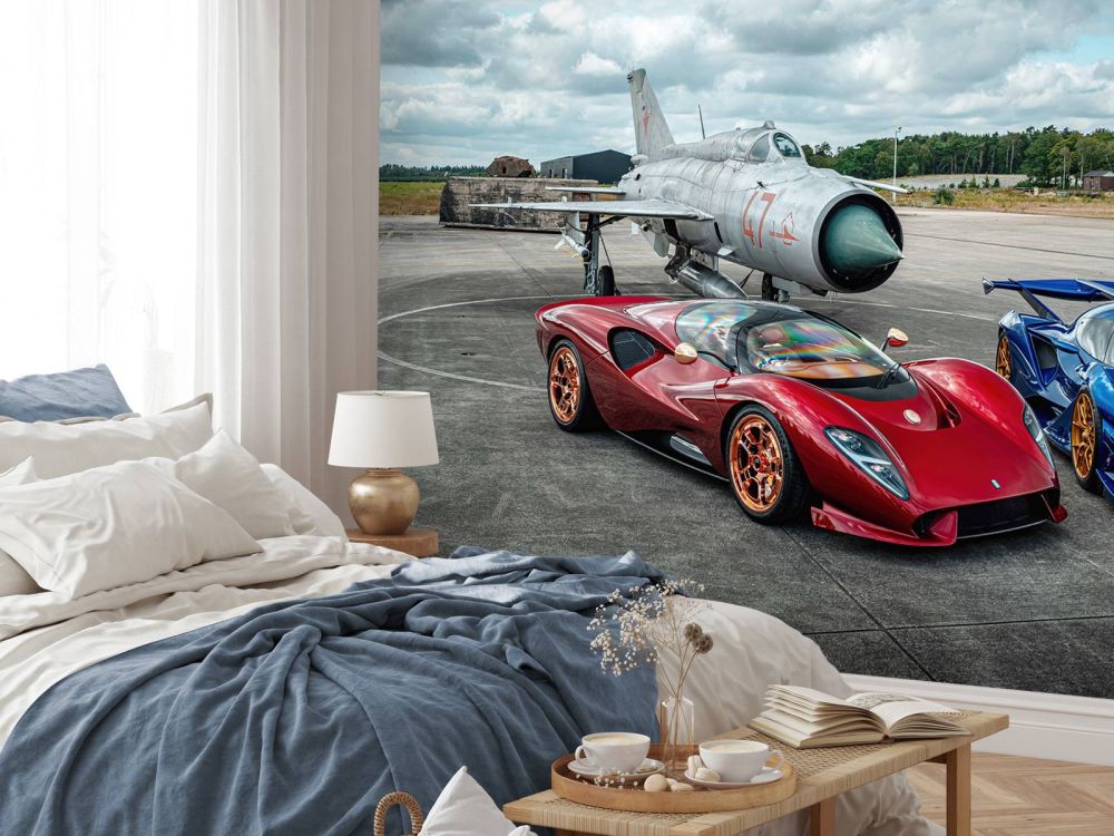 Hypercars en gevechtsvliegtuig