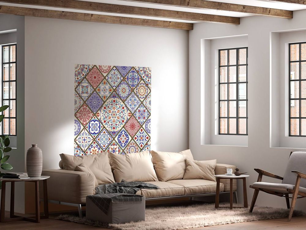 Kleurrijk patchwork