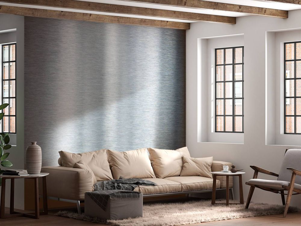 Geborstelde aluminium textuur