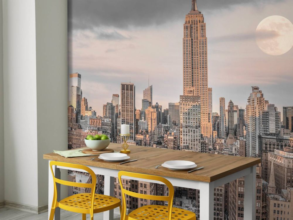 Empire State Building met skyline