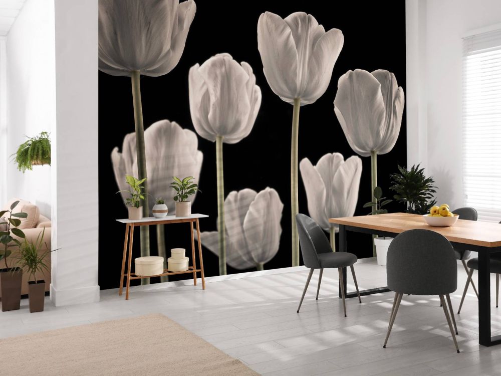 Verschilende tulpen