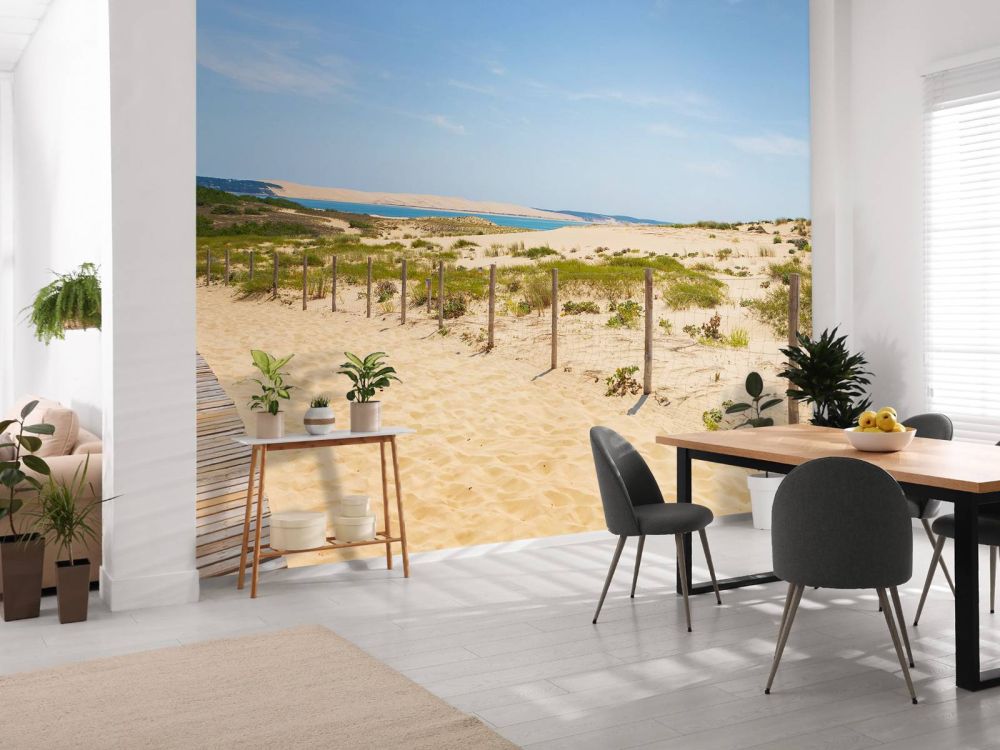 Pad naar het strand