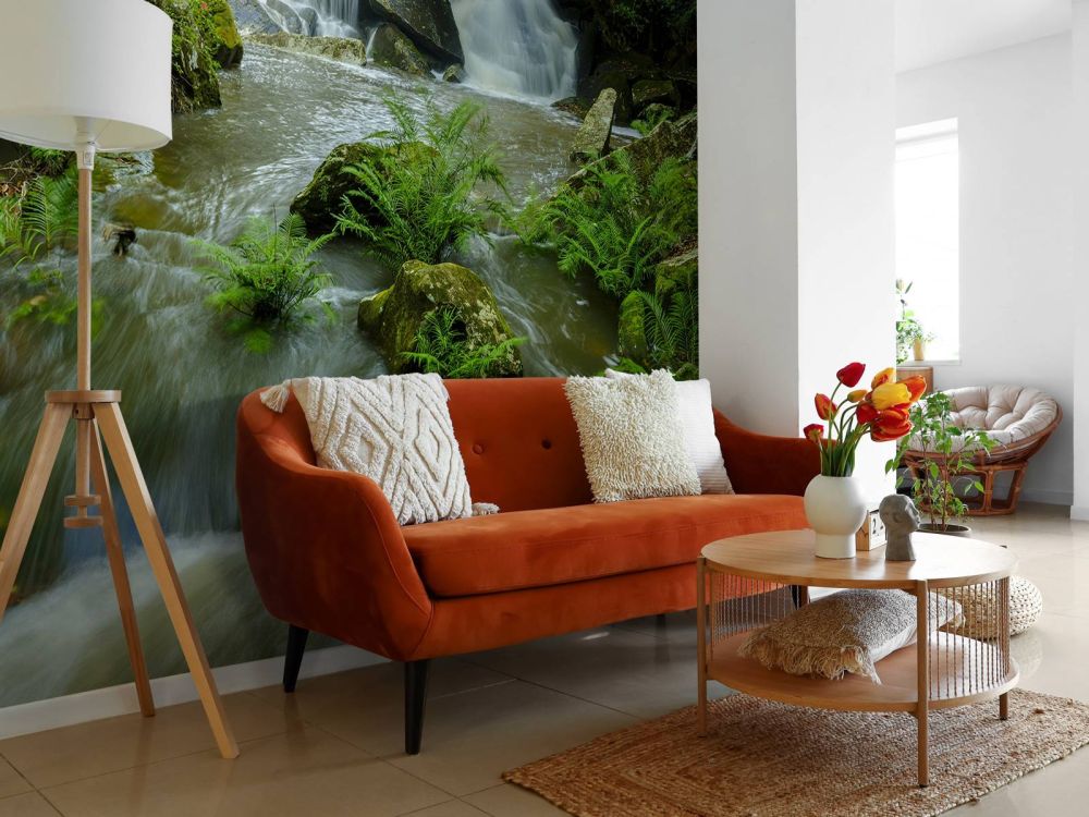 Vloeiende waterval