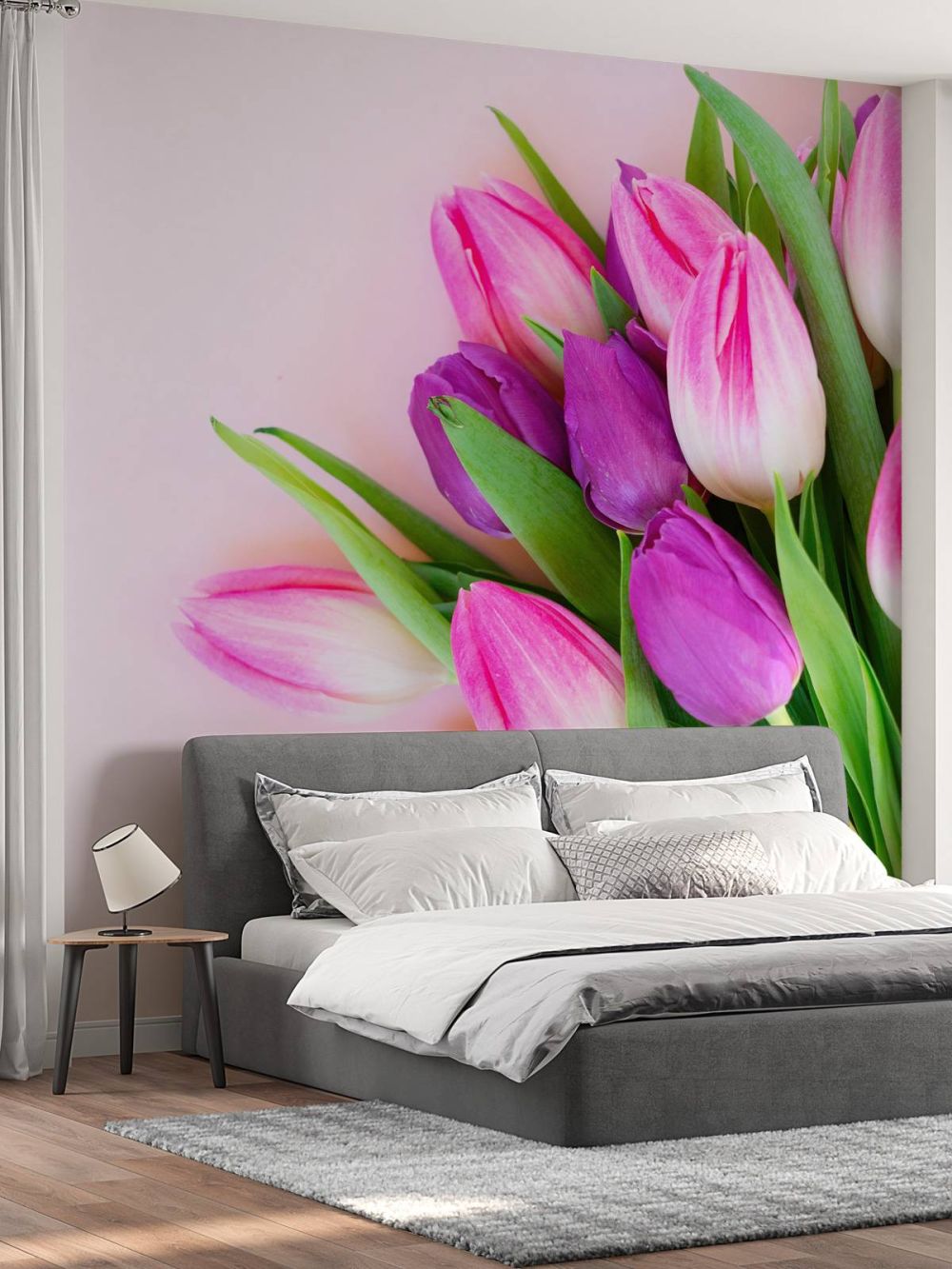 Roze tulpen