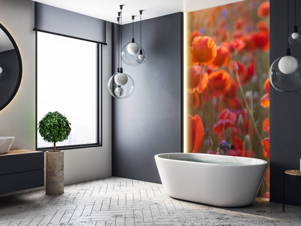 Klaprozen en korenbloemen