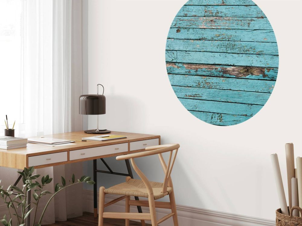 Blauw hout