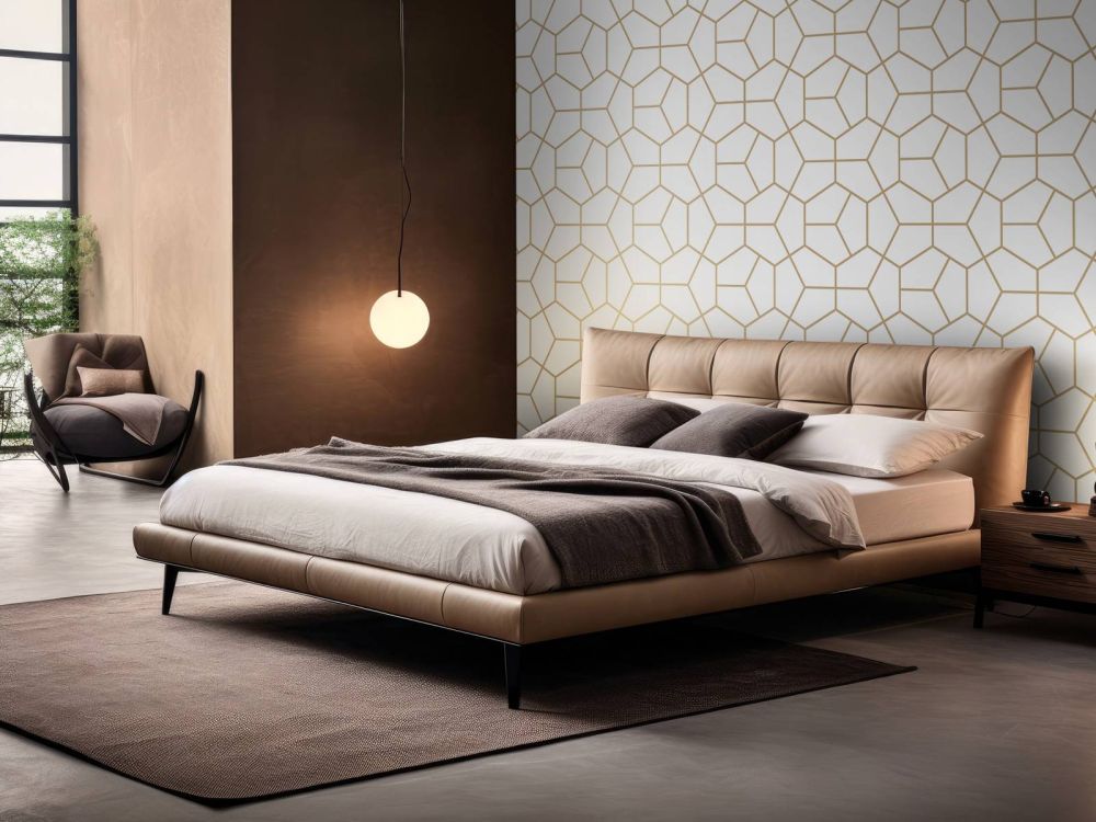 Gouden geometrisch patroon