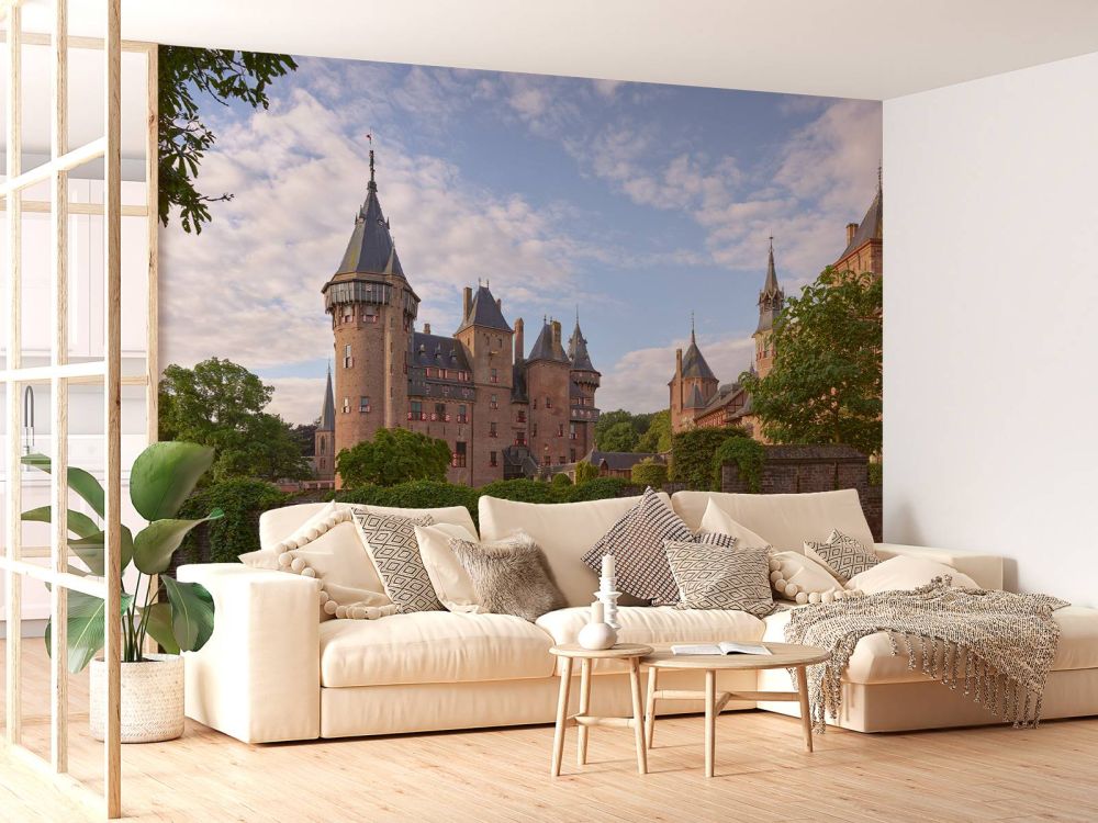Kasteel de Haar vanaf het water