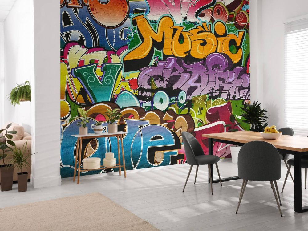 Muur graffiti