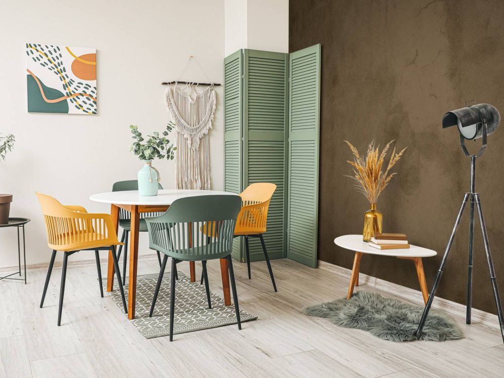 Bister bruin beton
