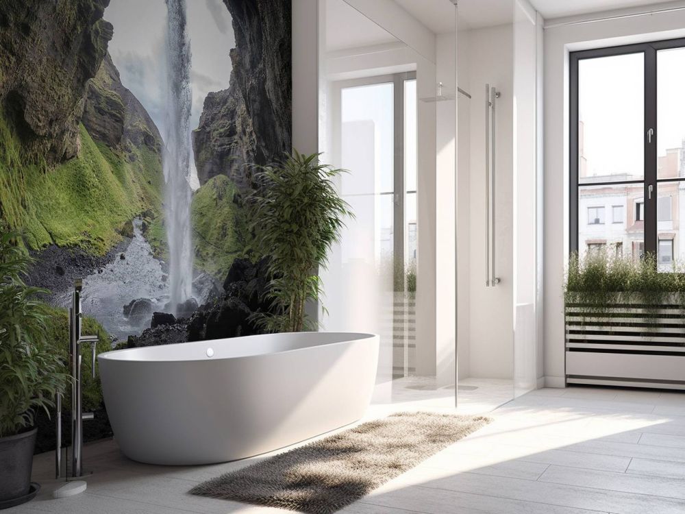 Hidden waterfall