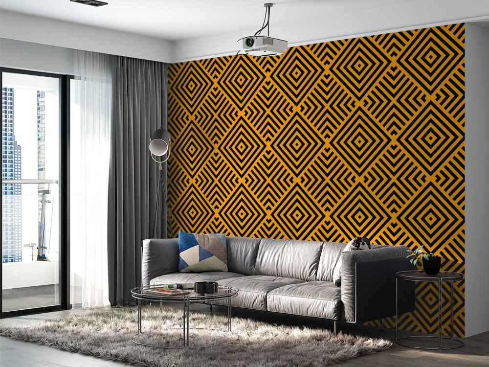 Zwart-gouden Art Deco