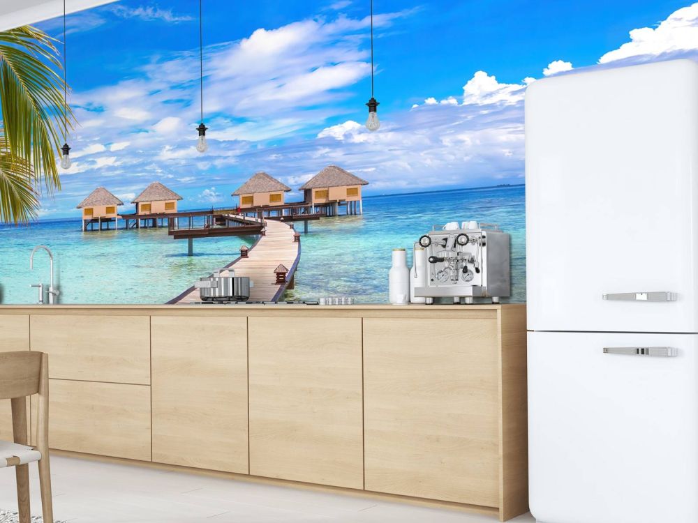 Watervilla's op de Malediven