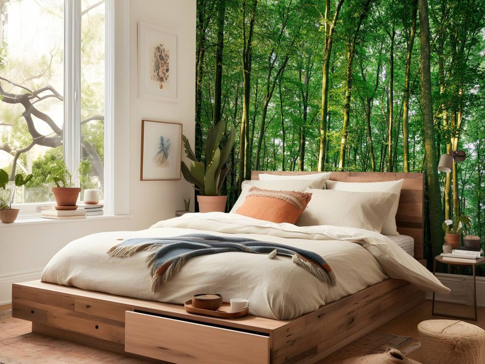Groen bos 