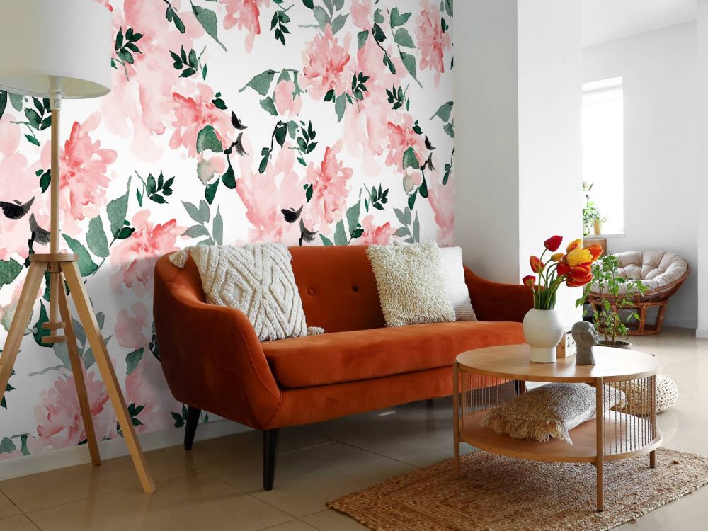 Waterverf bloemen