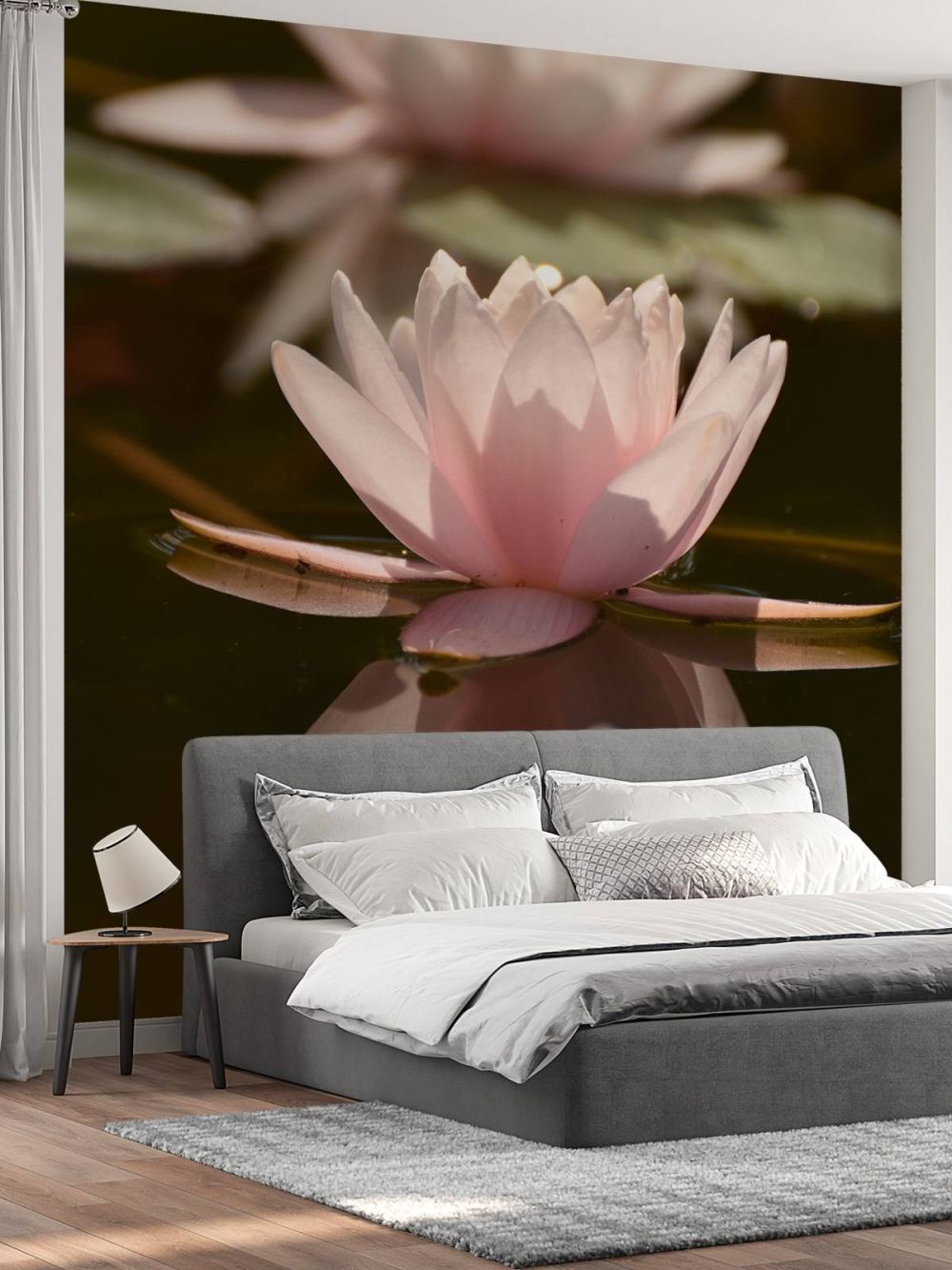 Lotusbloem in water