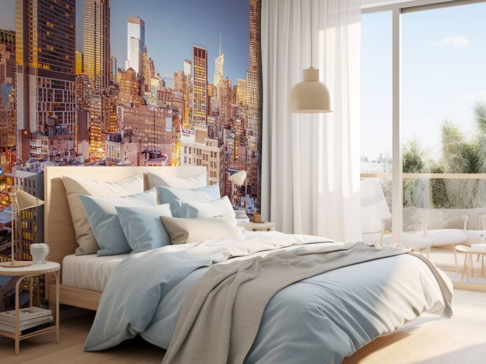 New York in de avond