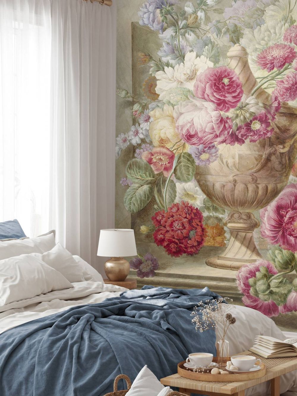 Vaas met bloemen, Pieter van Loo