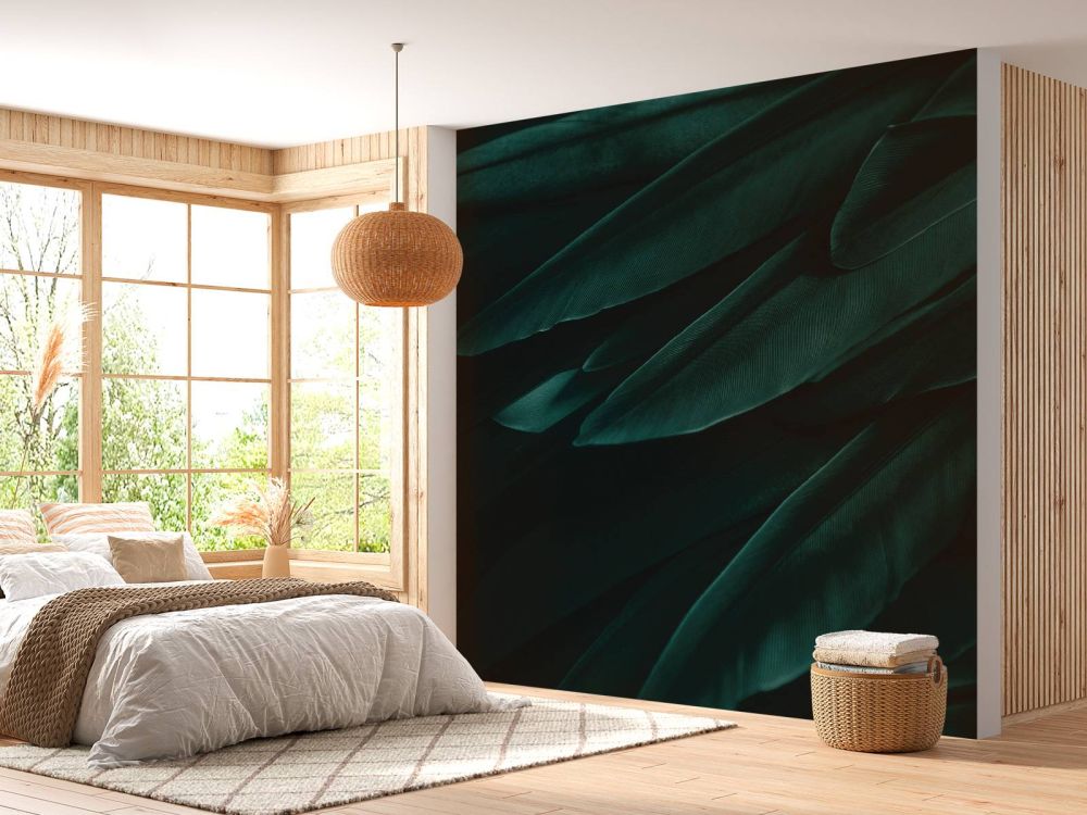Groene veren