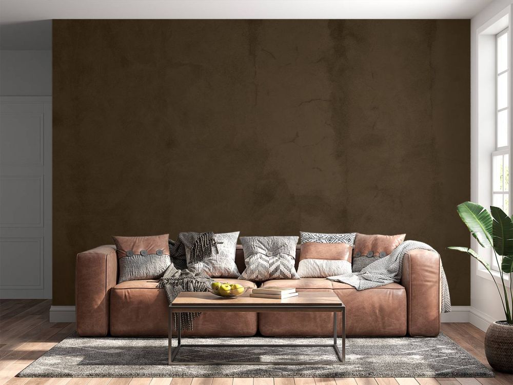 Bister bruin beton