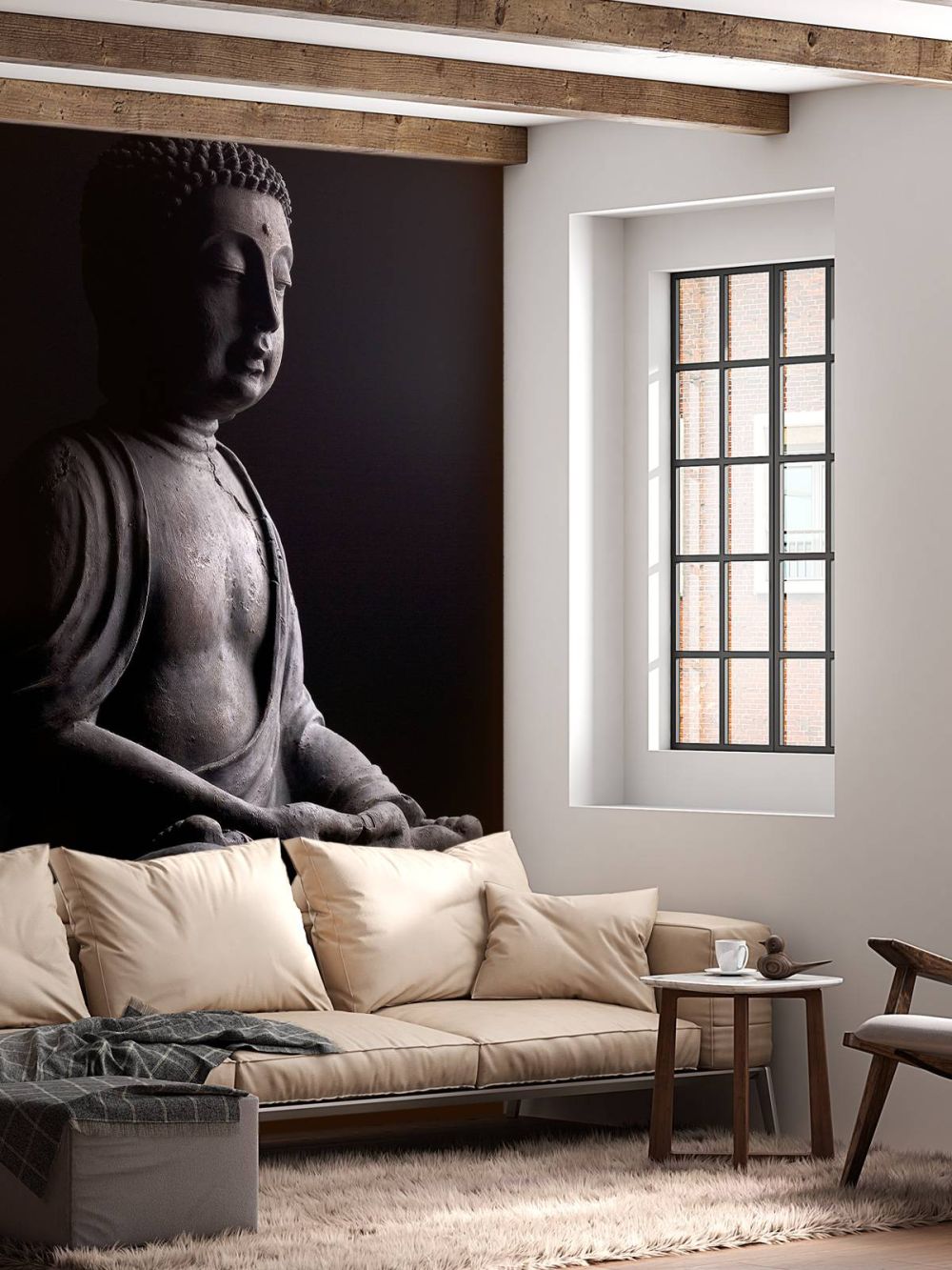Stenen Buddha