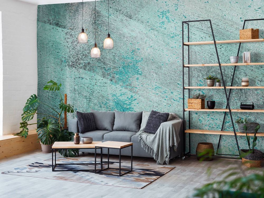 Groene abstracte kunst
