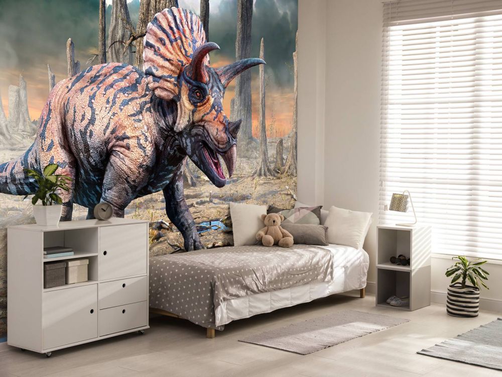 Torosaurus in een verlaten gebied