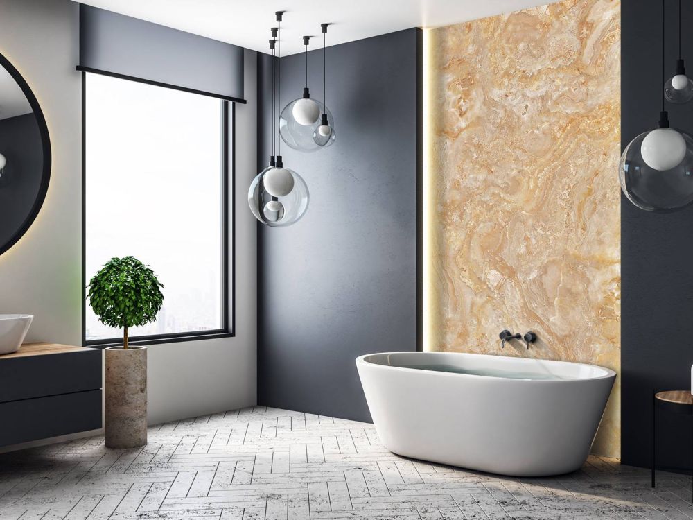 Beige marmeren textuur