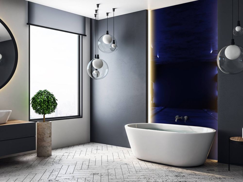 Moderne futuristische kamer