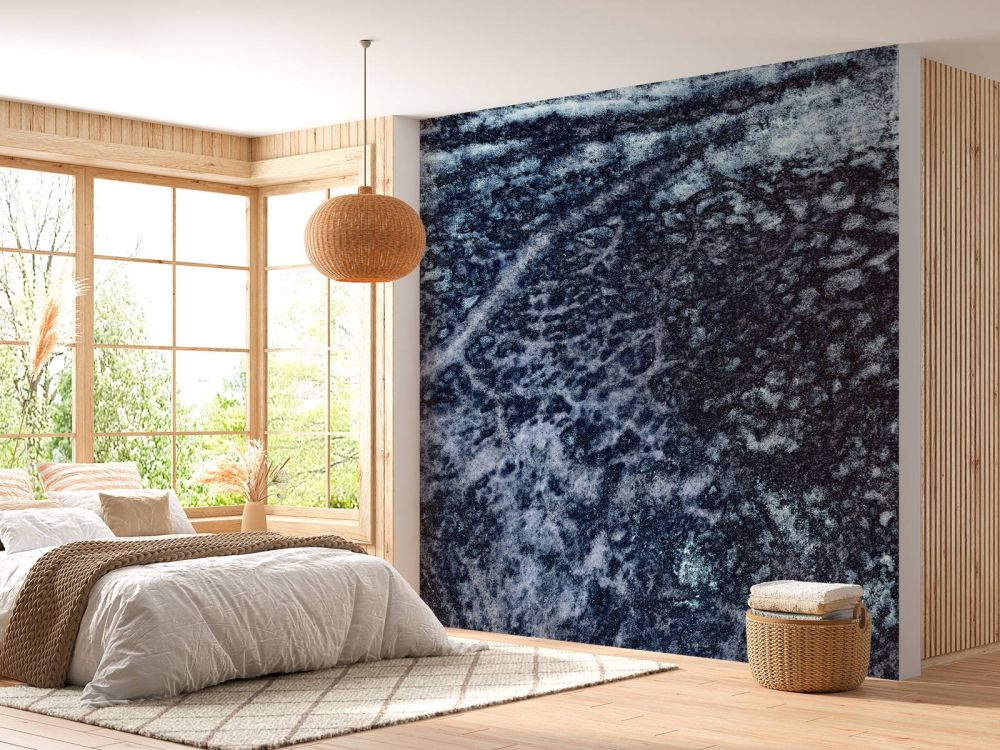 Structuur blauw