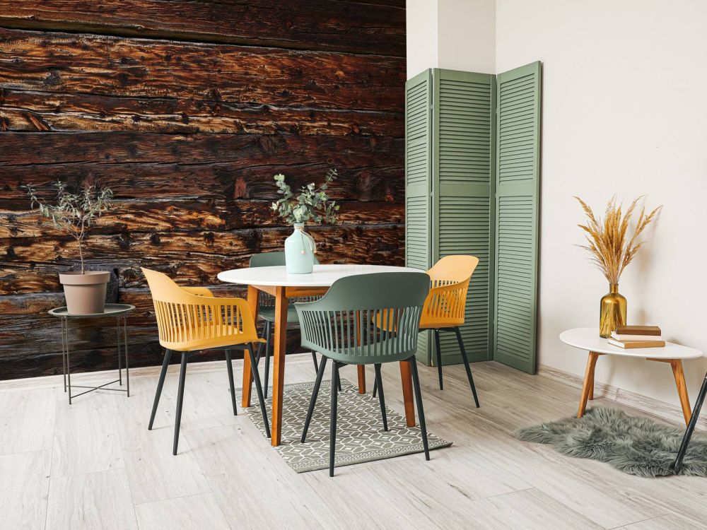 Gekleurd oud hout