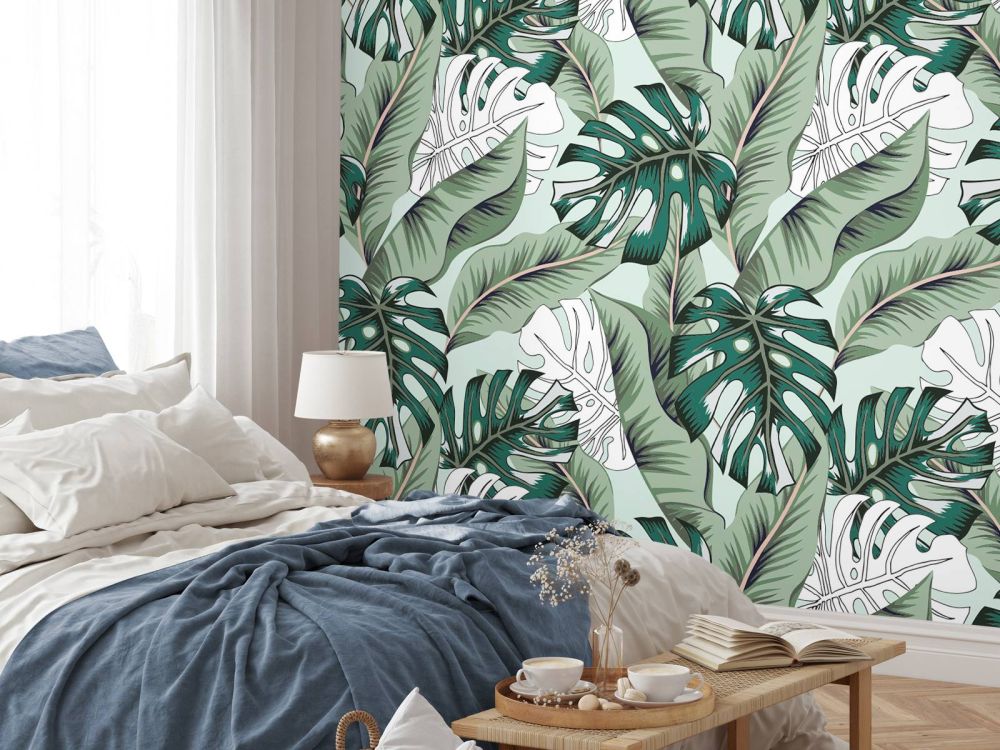 Exotische jungle planten