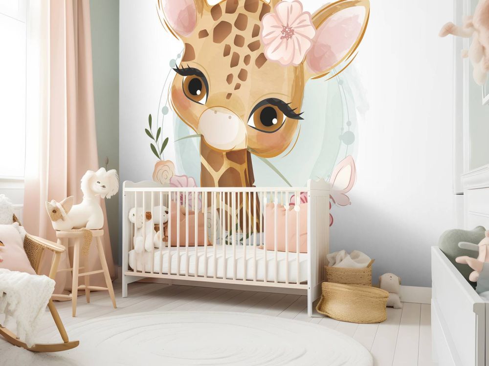 Baby giraffe