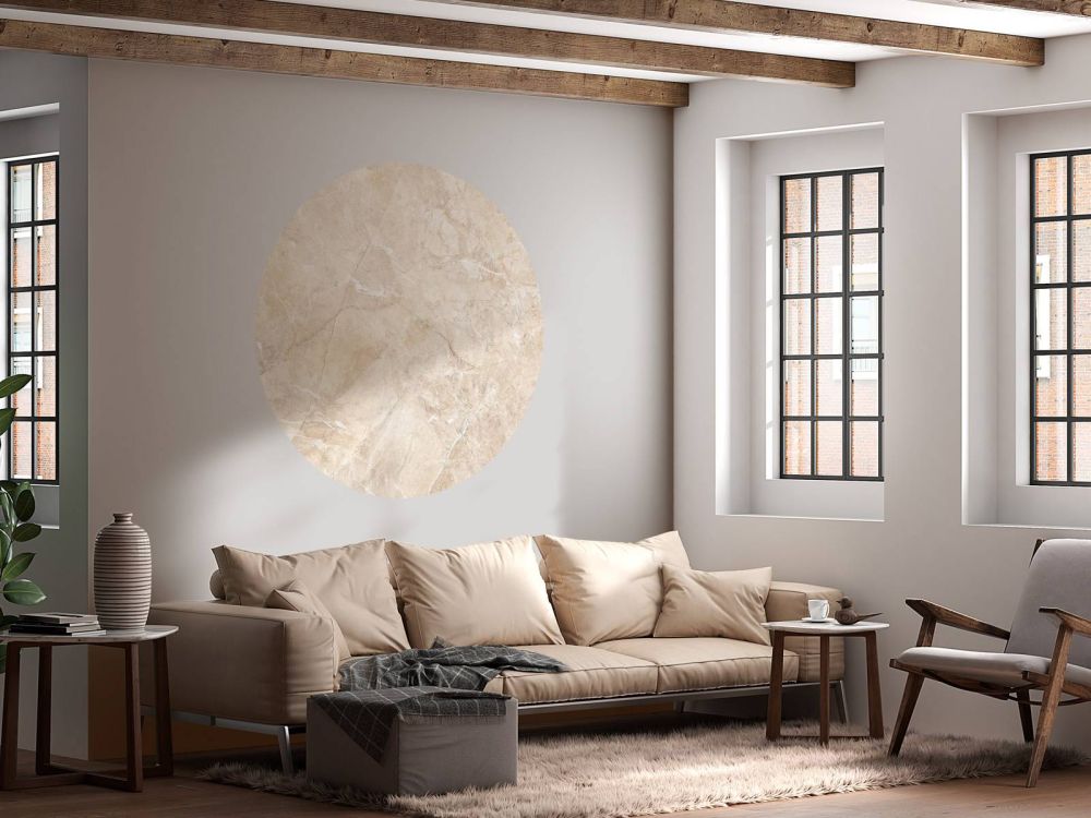 Licht beige marmer