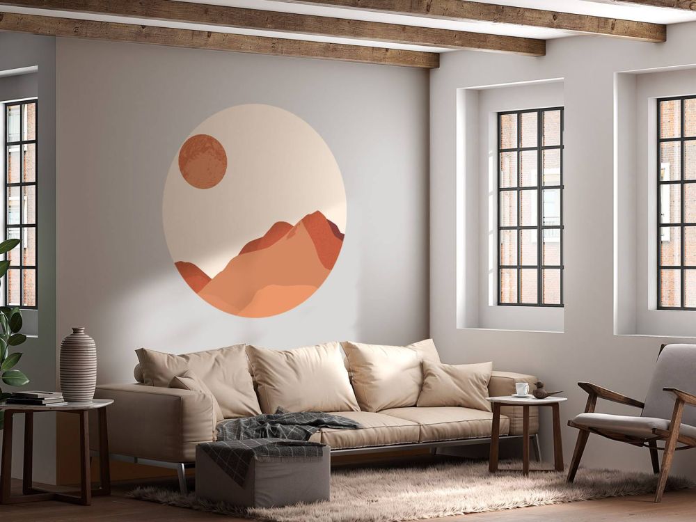 Minimalistisch landschap